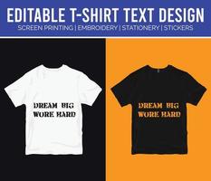 T shirt print design. T-shirt design with typography and apparel and clothing vector