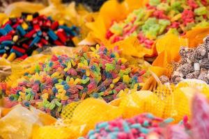 Assorted colorful candies photo