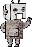 cartoon robot character vector