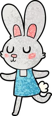 cartoon rabbit character