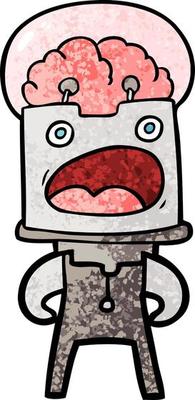 cartoon robot character