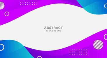 Abstract elegant blue and purple wave background vector