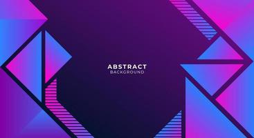 Modern futuristic geometric background vector