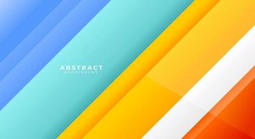 Abstract material design colorful background vector