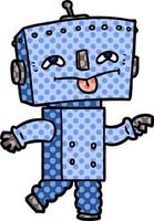 cartoon robot character vector