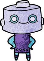 cartoon robot character vector