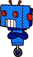 cartoon robot character vector