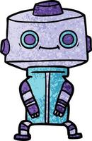 cartoon robot character vector