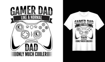 Typography, text effect, and vector-based t-shirt design for fathers and children who love their fathers. vector