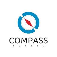 Compass Logo Design Template,Travel Guide, Navigation Logo vector