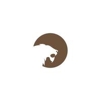 Lion icon logo design illustration vector