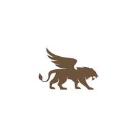 Lion icon logo design illustration vector