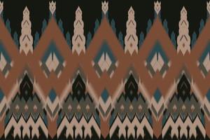 diseño de patrón de fondo geométrico abstracto, patrón de blusa, patrón de alfombra, estilo retro asiático. vector
