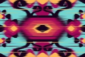 Abstract geometric background pattern design, blouse pattern, carpet pattern, Asian retro style. vector