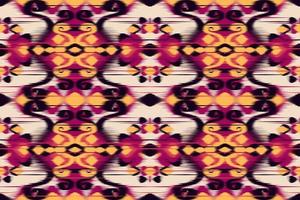 Abstract geometric background pattern design, blouse pattern, carpet pattern, Asian retro style. vector