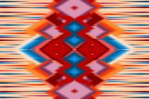 Abstract geometric background pattern design, blouse pattern, carpet pattern, Asian retro style. vector