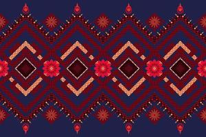 Abstract geometric background pattern design, blouse pattern, carpet pattern, Asian retro style. vector