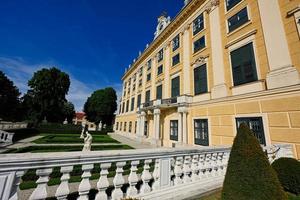 Famous Schonbrunn Palace in Vienna, Austria. photo