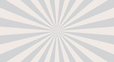 Abstract explosion background in white grey gradient color. Asian style glare effect. Sunshine sparkle pattern. Vector illustration of a radial ray. Narrow beam. For backdrops, posters, and banners.