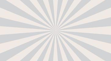 Abstract explosion background in white grey gradient color. Asian style glare effect. Sunshine sparkle pattern. Vector illustration of a radial ray. Narrow beam. For backdrops, posters, and banners.