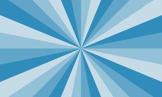 Abstract explosion background for presentation in gradient blue color. Light glare effect background. Blue sunburst pattern background. Vector illustration of a radial ray.