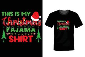 Merry Christmas T-Shirts Design Template vector