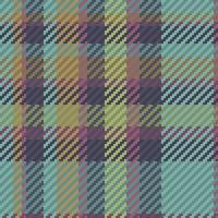 Seamless pattern of scottish tartan plaid. Repeatable background with check fabric texture. Vector backdrop striped textile print.