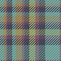 Seamless pattern of scottish tartan plaid. Repeatable background with check fabric texture. Vector backdrop striped textile print.