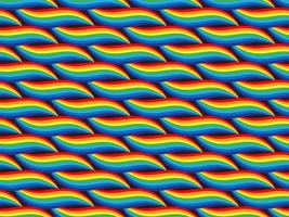 Rainbow pattern seamless. Colorful background vector texture design. Abstract cartoon stripes wallpaper.