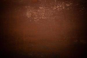 flat dry rusted iron surface close-up background photo