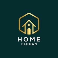 Home logo icon design template. luxury, vector. vector