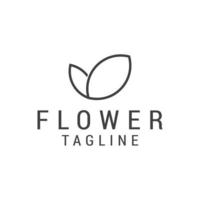 Flower logo icon design template. luxury, vector. vector