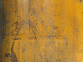 flat dry rusted iron surface close-up background and texture photo