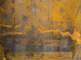 flat dry rusted iron surface close-up background and texture photo