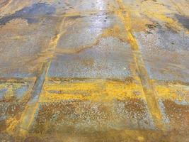 rusted sheet metal - close-up abstract heavy industry and low tech background photo