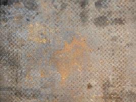 dirty skid proof rusted steel sheet texture and background photo