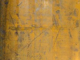 flat dry rusted iron surface close-up background and texture photo