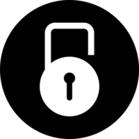 Lock icon clipart png