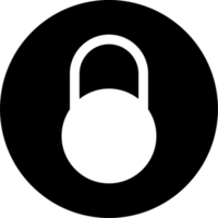 Lock icon clipart png