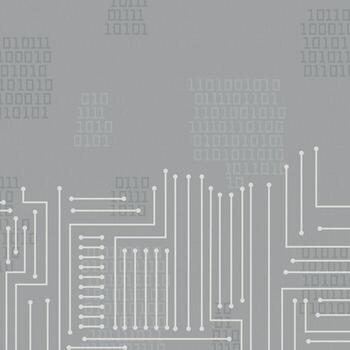 Inside a Computer Background vector