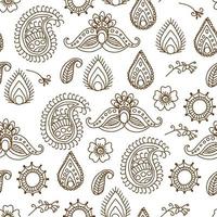 Designs for Henna Pattern vector