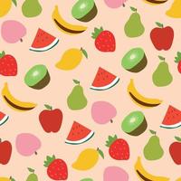 Colorful Fruit Pattern vector