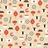 Japan Seamless Pattern vector