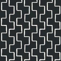 Aesthetic Contemporary printable seamless pattern with abstract Minimal elegant line brush stroke shapes and line in nude colors. vector