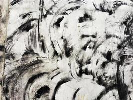 White and black wall texture background with copy space for design photo