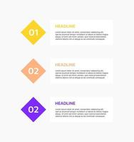 Business infographic timeline with 3 steps option. Business infographic template. Presentation infographics template with timeline process. Infographic timeline process. vector