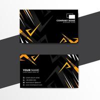 Trendy Business Card Design template. Elegant Business Card Vector