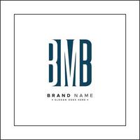 Vector Logo Template for Initials BMB - Simple Alphabet Letters Logo