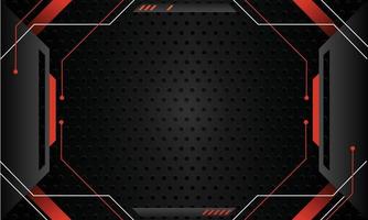 abstract futuristic gaming background overlay for copy space. metal plate wallpaper for live streaming monitor display vector