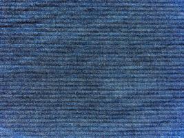 Top view of blue jeans texture background with copy space for design or text photo